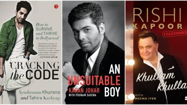 Karan Johar, Rishi Kapoor and Ayushmann Khurrana: Bollywood Autobiographies that You Can Read While Waiting for Saif Ali Khan's