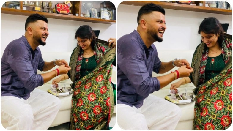 Suresh Raina Posts an Adorable Picture With His Sister Renu on Raksha Bandhan, Says ‘You are My Favourite Companion’