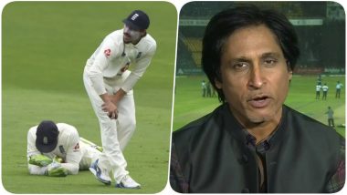 Ramiz Raja Trolls England for Poor Fielding During PAK vs ENG, 2nd Test 2020, Former Cricketer Says, ‘England Maintaining Social Distancing From the Ball’