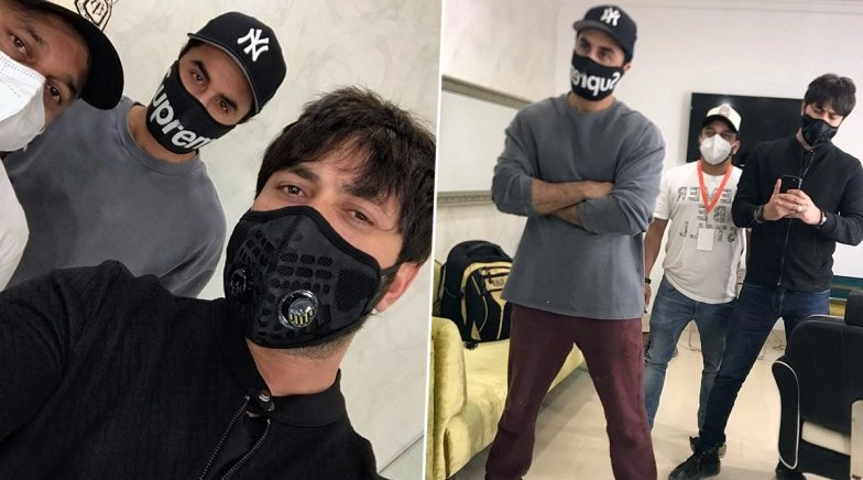 Ranbir Kapoor Is Back On The Sets Post COVID-19 Break!