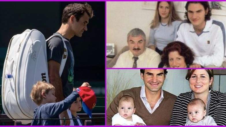 Roger Federer Birthday Special: 10 Lovely Family Pics of Swiss Maestro Including Wife Mirka Federer and Kids