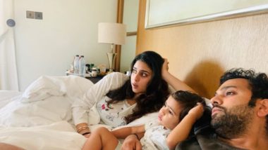 Baby Samaira Unimpressed With Dinosaurs As She Watches Jurassic World With Rohit Sharma & Ritika Sajdeh, Mumbai Indians Come Up With Hilarious Response