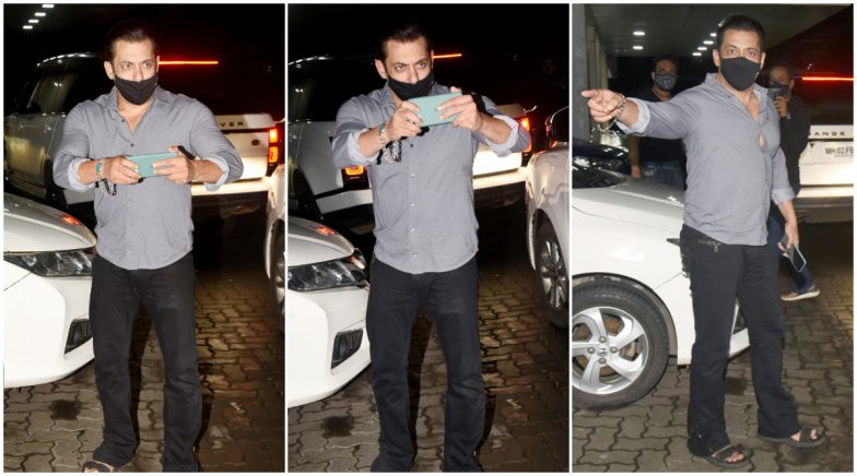Salman Khan Asks the Paparazzi to Maintain Social Distancing