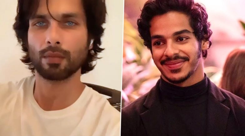 Check Out Ishaan Khatter's Comment on Shahid Kapoor's Blue Eyes Post