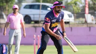 IPL 2020 Update: Dishant Yagnik, Rajasthan Royals' Fielding Coach, Tests Positive for COVID-19