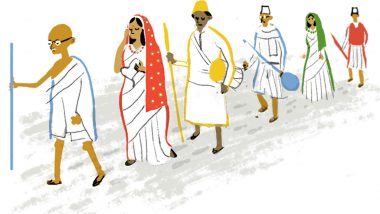 India Independence Day 2020 Google Doodle: A Look Back at Photos of Search Engine’s Beautiful Doodles From Past 5 Years Displayed on 15th August
