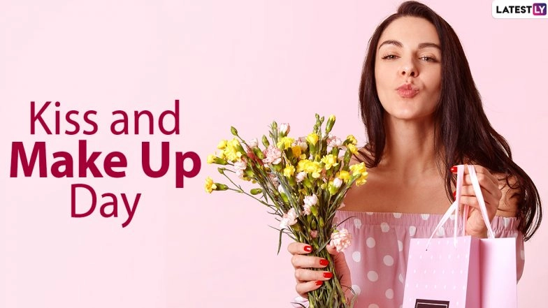 Kiss and Make up Day Messages & Wishes: Send Across These Love-Dipped Quotes, HD Images and GIFs to Your SOS That Are Better than Kissing Amid Coronavirus Pandemic