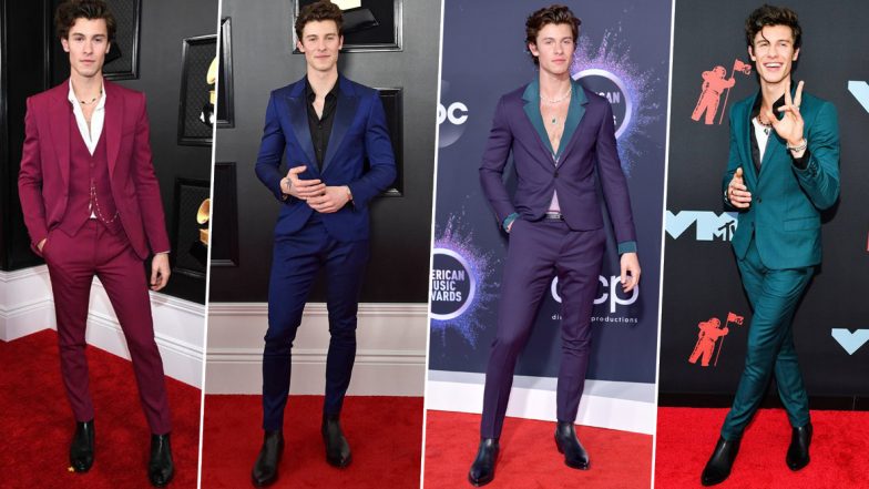 Shawn Mendes Birthday Special: His Dapper and Colourful Red Carpet Outings Exude all the Metrosexual Vibes (View Pics)