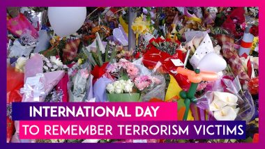 International Day Of Remembrance Of And Tribute To The Victims Of Terrorism