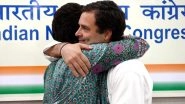 Raksha Bandhan 2020 Wishes: Rahul Gandhi Greets People on the Auspicious Occasion, Tweets Adorable Picture of Him and His Sister Priyanka Gandhi Vadra