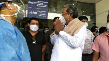 Siddaramaiah Recovers From COVID-19, Discharged From Manipal Hospital In Bengaluru