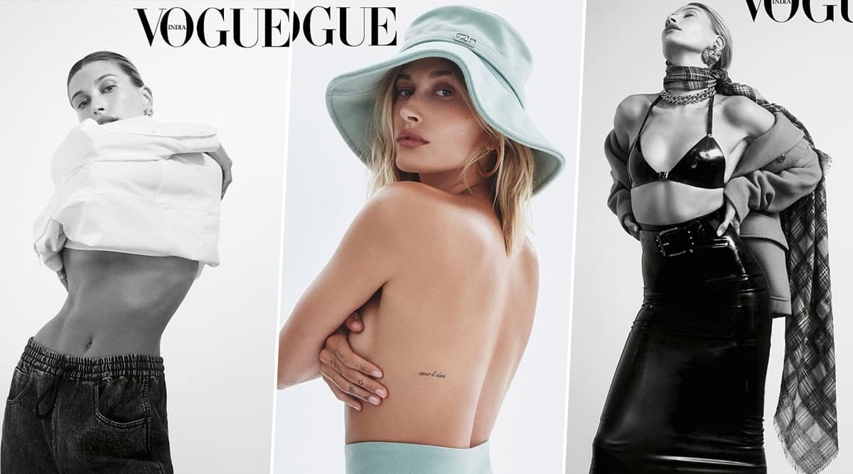 Hailey Bieber Is All Things Sexy Stunning And Saucy In Her New Photoshoot For Vogue India View 