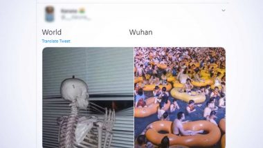 'World vs Wuhan' Funny Memes and Jokes Trend Online After Pics of Recent Pool Party Go Viral, Netizens Tackle Their Shock and Sadness With Humour
