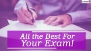 All the Best Students! On NEET 2020 Exam Day, Send Motivational Quotes, Messages, GIFs and Images to Encourage Aspirants to Perform Well in the NTA Medical Entrance Examination