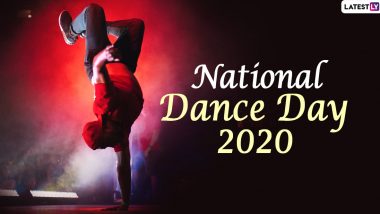 National Dance Day 2020 Images and HD Wallpapers for Free Download Online: WhatsApp Stickers, Facebook Messages, GIFs and Greetings to Celebrate the Day
