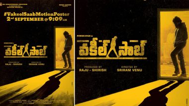 Vakeel Saab Motion Poster Starring Pawan Kalyan To Be Out On Power Star’s Birthday!