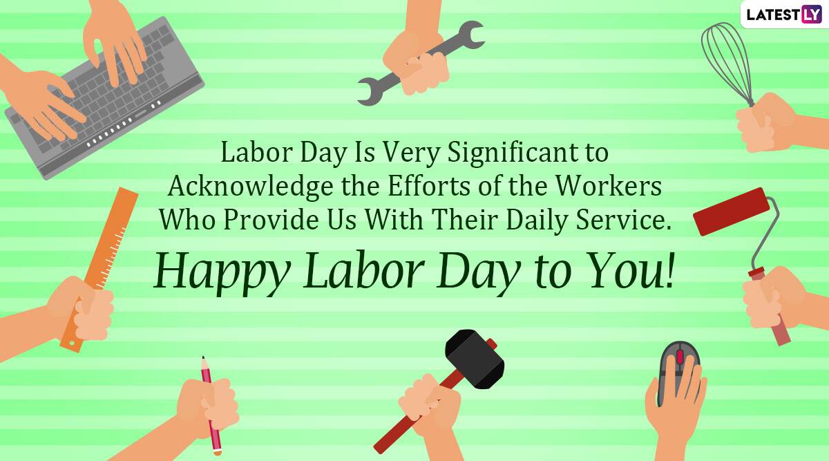 Happy Labor Day 2020 Messages, HD Images and Wishes: WhatsApp Stickers ...