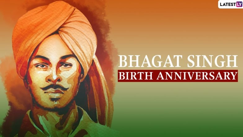 Bhagat Singh Birth Anniversary HD Images, Wallpapers, Pics & Quotes: Pay Tribute to the Freedom Fighter on 113th Birth Anniversary with Greetings, Wishes and GIFs