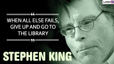 Stephen King Birthday 6 Amazing Quotes Of the Author That Are Absolute  Truths About Life View Pics   LatestLY