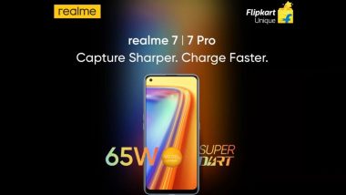 Realme 7 Pro & Realme 7 Smartphones Launching Today in India at 12:30 PM IST, Watch LIVE Streaming of Realme’s Event