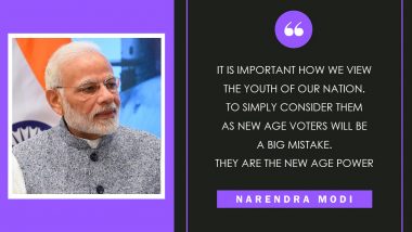 Narendra Modi 70th Birthday: Quotes by The Indian Prime Minister That Will Motivate You