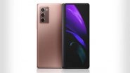 Samsung Galaxy Z Fold 2 Launching Today in India at 7:30 PM IST, Watch LIVE Streaming of Samsung Galaxy Unpacked Part 2 Event
