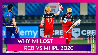 Bangalore vs Mumbai IPL 2020: Navdeep Saini’s Class Super Over And Other Reasons Why Mumbai Lost