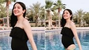 Anushka Sharma Flaunts Her Baby Bump in a Cute Monokini, Shares Heartfelt Note On World Gratitude Day (View Pic)