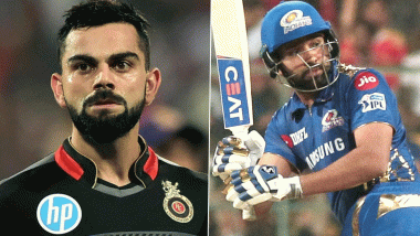 Royal Challengers Bangalore vs Mumbai Indians, IPL 2020 Toss Report and Playing XI Update: Adam Zampa, Isuru Udana Make Debut For RCB As Rohit Sharma Opts to Field