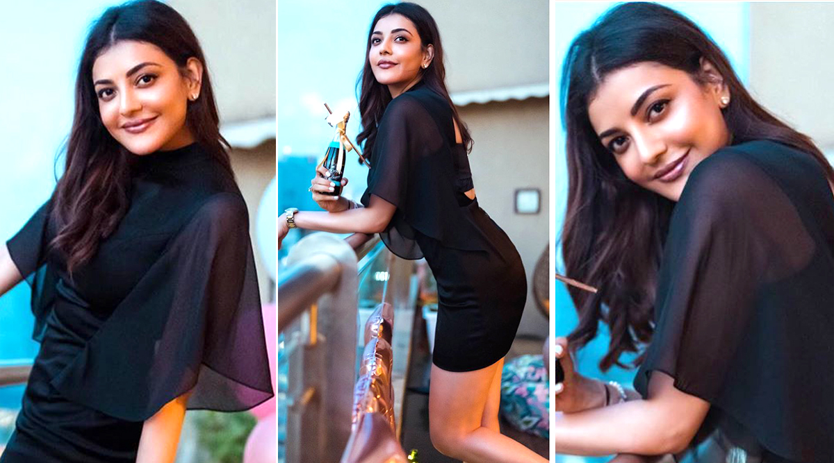 1200px x 667px - Kajal Aggarwal's Little Black Dress is a Must-Have in Every Girl's Wardrobe  (View Pics) | ðŸ‘— LatestLY