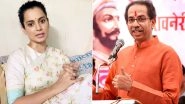 Kangana Ranaut&rsquo;s Latest Jibe at Uddhav Thackeray: Your Father&rsquo;s Good Deeds Can Give You Wealth but You Have to Earn Respect (Read Tweet)