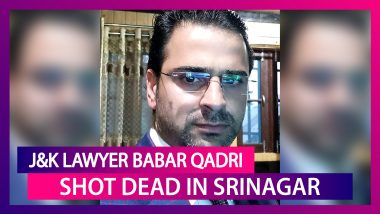 Babar Qadri, J&K Lawyer Shot Dead At His Srinagar Home Three Days After Asking Police For Help On Twitter