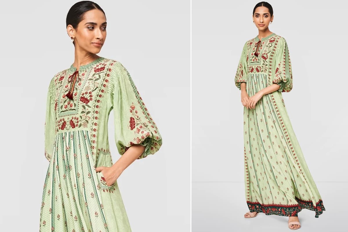 Kareena Kapoor Khan's Green Birthday Kaftan by Anita Dongre Can Be ...