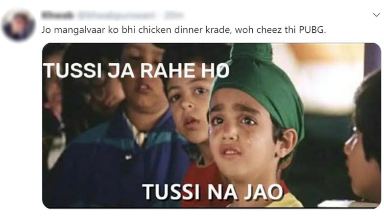 No More Winner Winner Chicken Dinner! PUBG Lovers Turn Twitter Timeline Into Funny Memes and Jokes Battleground As They Bid Teary-Eyed Farewell to the Chinese App