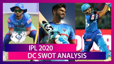 Delhi Capitals (DC) SWOT Analysis: Complete Preview of Shreyas Iyer-Led Team in IPL 2020