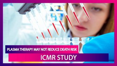 Plasma Therapy Doesn’t Reduce COVID-19 Death Risk, Says ICMR, Serum Institute Of India Gets Notice From DCGI After Oxford Coronavirus Vaccine Trial Paused