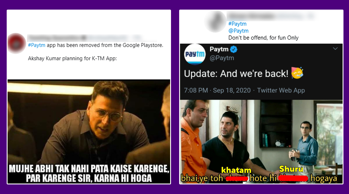 Viral News | Paytm Removed and Then Brought Back by Google App Store! Funny  Memes and Jokes Take over | 👍 LatestLY