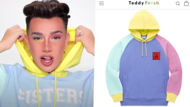 James Charles Accused of Plagiarism by Ethan Klein Who Says That His 'Sisters' Hoodie Designs Match Teddy Fresh's New Collection! Here's How the Beauty Guru Responded