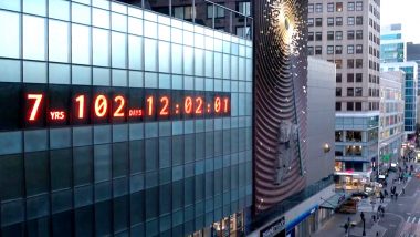 Metronome’s Digital Clock in Manhattan’s Union Square Is Now a Climate Crisis Countdown, Here’s What Can Happen if We Don’t Act Now!