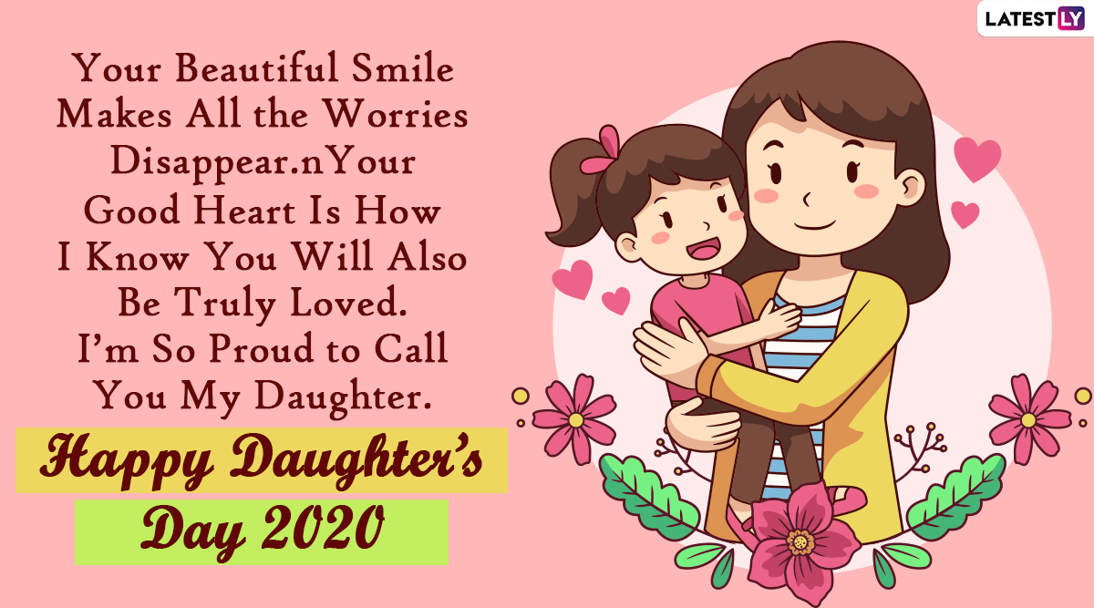 Happy Daughter's Day 2020 Messages With Quotes and HD Images ...
