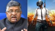 PUBG, Other 117 Chinese Apps Banned in India: Ravi Shankar Prasad Says &lsquo;Govt Focussing on Made in India Apps&rsquo;