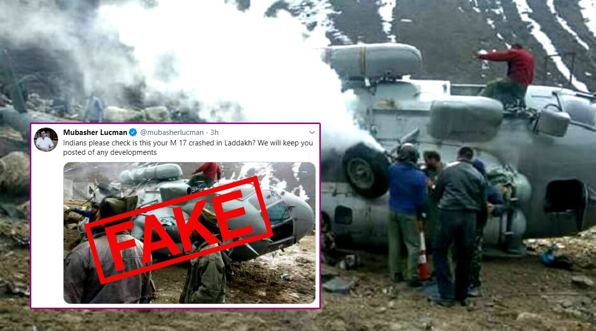 Fact Check News | IAF Mi-17 Chopper Crashed in Ladakh? Pak Journo ...