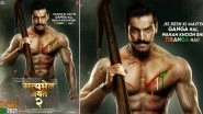 Satyameva Jayate 2: John Abraham's Next to Have an Eid Release on May 12, 2021, Actor Shares his Bare-Bodied, Mustached Look in the New Poster