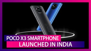 Poco X3 with 6,000mAh Battery Launched in India at Rs 16,999; Prices, Variants, Features & Specifications
