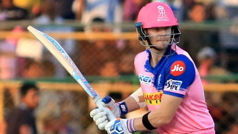 IPL 2020: Rajasthan Royals Captain Steve Smith Fined Rs 12 Lakh for Slow Over-Rate Against Mumbai Indians