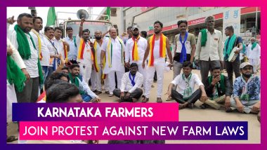 Karnataka Farmers Join Protest, Block Roads In Bengaluru; Congress MP From Kerala TN Prathapan Goes To Supreme Court Against New Farm Laws