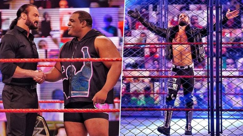 WWE Raw Sept 14, 2020 Results and Highlights: Seth Rollins Defeats Dominik Mysterio in Steel Cage Match, Drew McIntyre vs Keith Lee Ends in No-Contest as Retribution Interferes (View Pics)