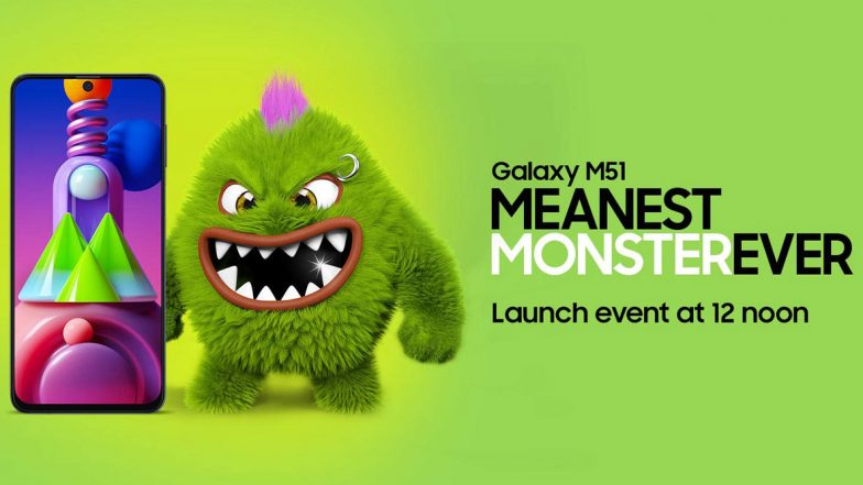 Samsung Galaxy M51 Smartphone Launching Today in India at 12 Noon; Expected Prices, Features, Variants & Specifications