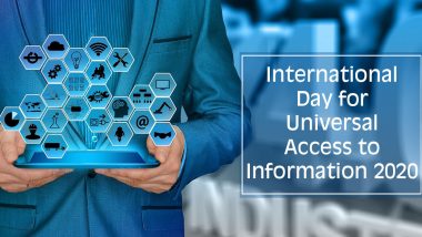 International Day for Universal Access to Information 2020: Date, Theme, History, Significance of the Observance