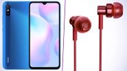Redmi 9A Smartphone & Redmi Earphones Launched in India; Prices, Features, Variants & Specifications